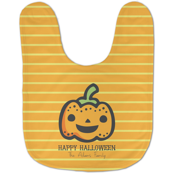 Halloween Pumpkin Baby Bib - AFT flat