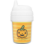 Halloween Pumpkin Baby Sippy Cup (Personalized)