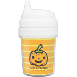 Halloween Pumpkin Baby Sippy Cup (Personalized)