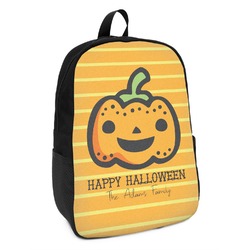 Halloween Pumpkin Kids Backpack (Personalized)