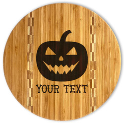 Halloween Pumpkin Bamboo Cutting Board (Personalized)
