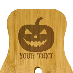 Halloween Pumpkin Bamboo Salad Mixing Hand (Personalized)