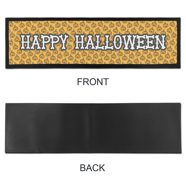 Halloween Pumpkin Bar Mat - Large - APPROVAL