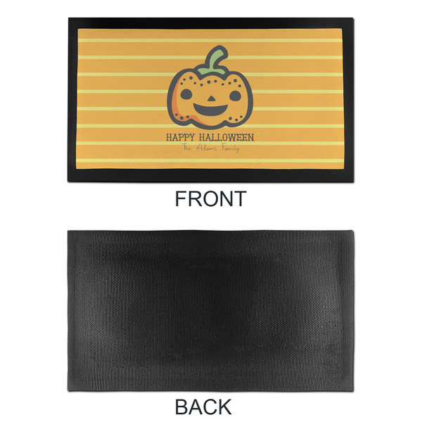 Halloween Pumpkin Bar Mat - Small - APPROVAL