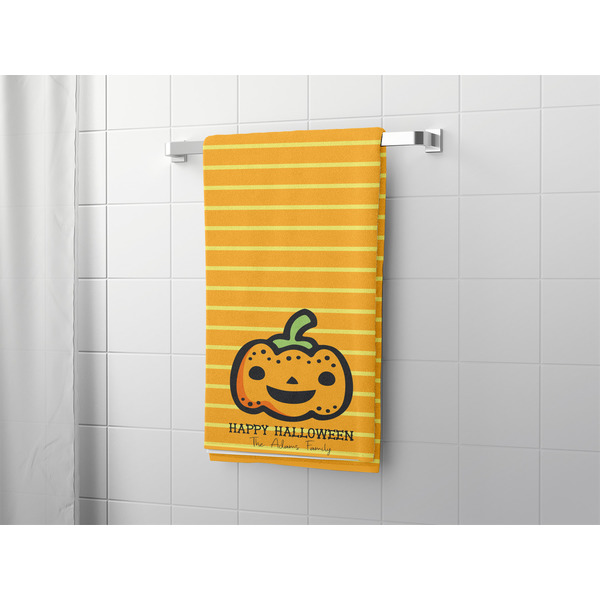 Halloween Pumpkin Bath Towel - LIFESTYLE