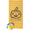Halloween Pumpkin Beach Towel w/ Beach Ball