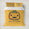 Halloween Pumpkin Duvet Cover Set - Full / Queen (Personalized)