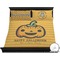 Halloween Pumpkin Bedding Set (King) - Duvet