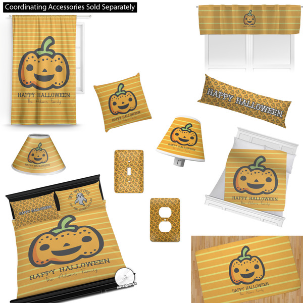 Halloween Pumpkin Bedroom Decor & Accessories2