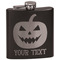Halloween Pumpkin Black Flask Set (Personalized)