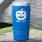 Halloween Pumpkin 20 oz Stainless Steel Tumbler - Royal Blue - Double Sided (Personalized)