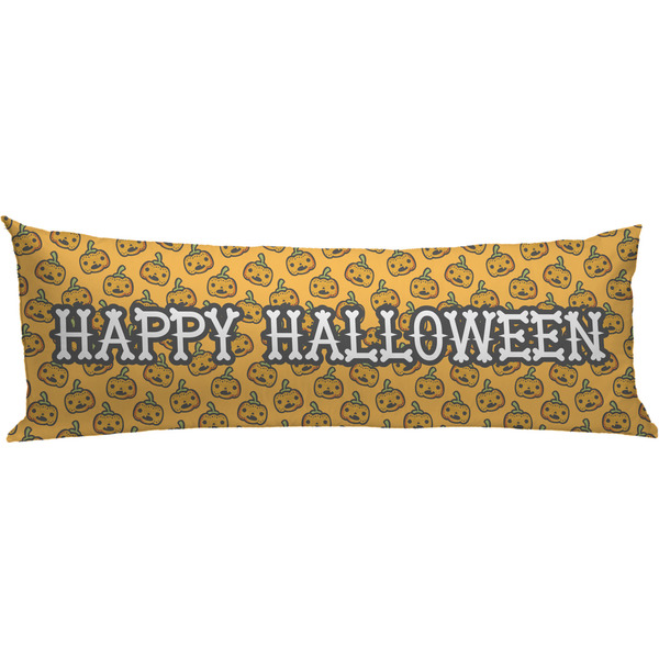 Custom Halloween Pumpkin Body Pillow Case (Personalized)
