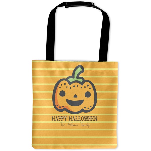 Custom Halloween Pumpkin Auto Back Seat Organizer Bag (Personalized)