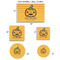 Halloween Pumpkin Car Magnets - SIZE CHART