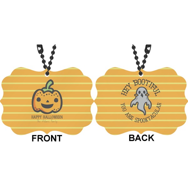 Halloween Pumpkin Car Ornament (Approval)