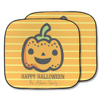Halloween Pumpkin Car Sun Shade - Two Piece (Personalized)