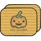 Halloween Pumpkin Car Floor Mats (Back Seat) (Personalized)