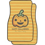 Halloween Pumpkin Car Floor Mats (Personalized)