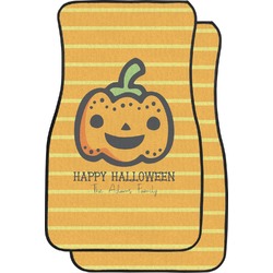 Halloween Pumpkin Car Floor Mats (Personalized)
