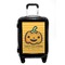 Halloween Pumpkin Carry On Hard Shell Suitcase - Front