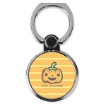 Halloween Pumpkin Cell Phone Ring Stand & Holder (Personalized)