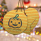Halloween Pumpkin Ceramic Ornament w/ Name or Text
