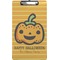 Halloween Pumpkin Clipboard (Legal Size) (Personalized)