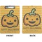 Halloween Pumpkin Clipboard (Letter) (Front + Back)