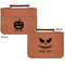 Halloween Pumpkin Cognac Leatherette Bible Covers - Small Double Sided Apvl
