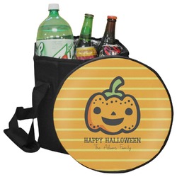 Halloween Pumpkin Collapsible Cooler & Seat (Personalized)