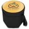Halloween Pumpkin Collapsible Personalized Cooler & Seat (Closed)