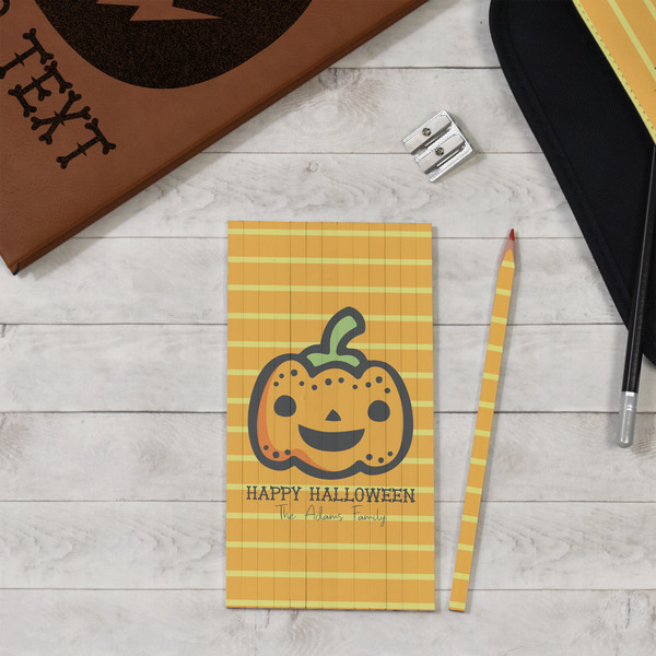 Halloween Pumpkin Colored Pencils - In Context