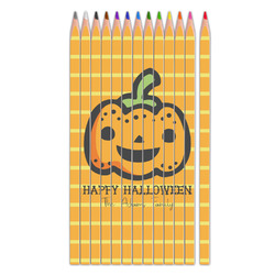 Halloween Pumpkin Colored Pencils (Personalized)