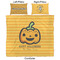 Halloween Pumpkin Comforter Set - King - Approval