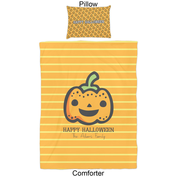 Halloween Pumpkin Comforter Set - Twin - Approval