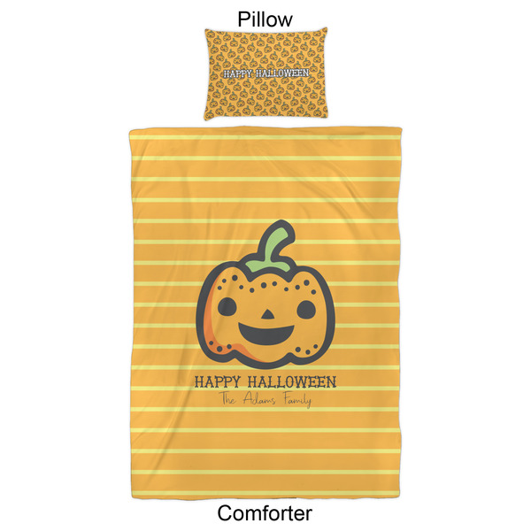 Halloween Pumpkin Comforter Set - Twin XL - Approval