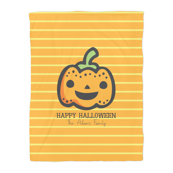Halloween Pumpkin Comforter - Twin - Front
