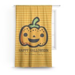 Halloween Pumpkin Curtain (Personalized)