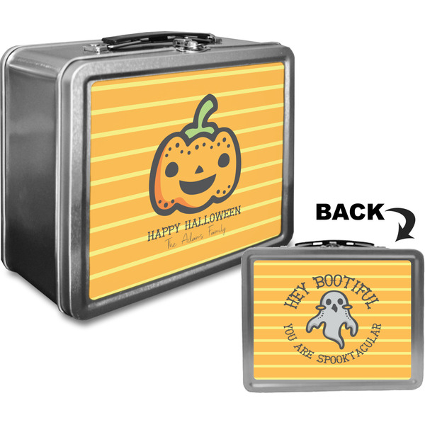 Halloween Pumpkin Custom Lunch Box / Tin Approval