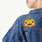 Halloween Pumpkin Custom Shape Iron On Patches - L - MAIN