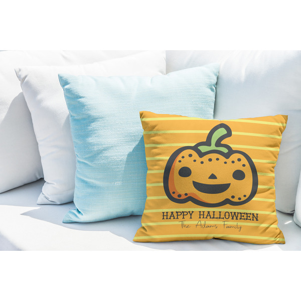 Halloween Pumpkin Decorative Pillow Case - LIFESTYLE 2