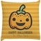 Halloween Pumpkin Decorative Pillow Case (Personalized)