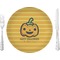 Halloween Pumpkin 10" Glass Lunch / Dinner Plates - Single or Set (Personalized)