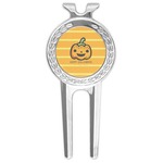 Halloween Pumpkin Golf Divot Tool & Ball Marker (Personalized)