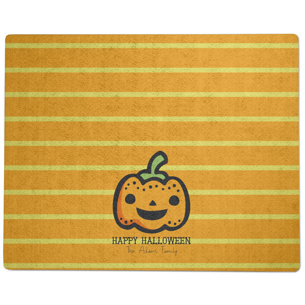 Halloween Pumpkin Dog Food Mat - Large without Bowls