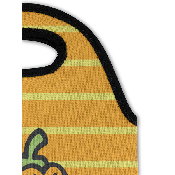 Halloween Pumpkin Double Wine Tote - Detail 1 (new)