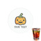 Halloween Pumpkin Drink Topper - XSmall - Single with Drink