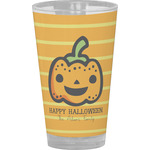 Halloween Pumpkin Pint Glass - Full Color (Personalized)