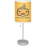 Halloween Pumpkin 7" Drum Lamp with Shade Polyester (Personalized)