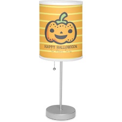 Halloween Pumpkin 7" Drum Lamp with Shade (Personalized)